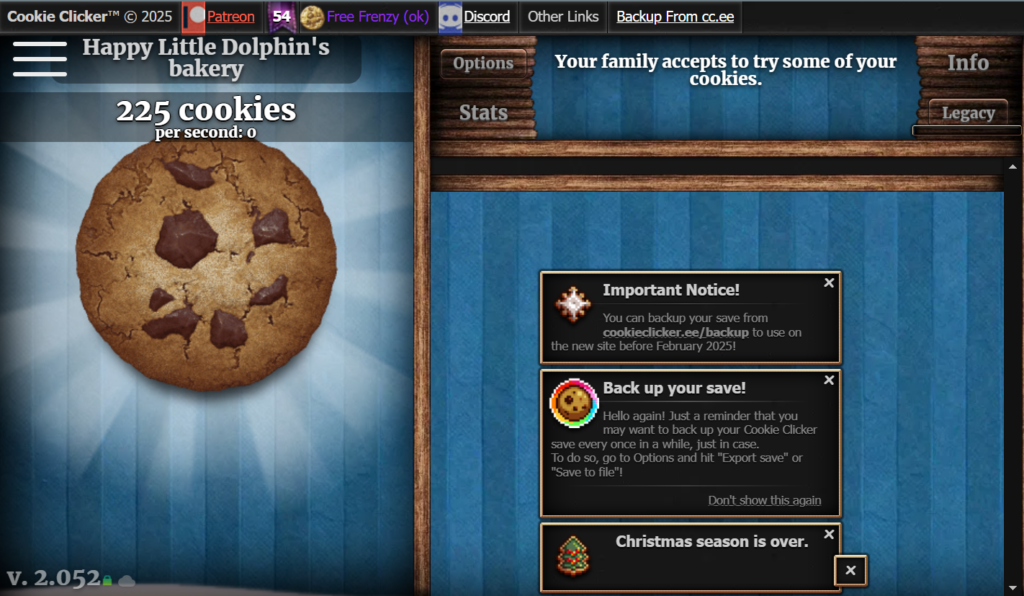 Cookie Clicker Screenshot