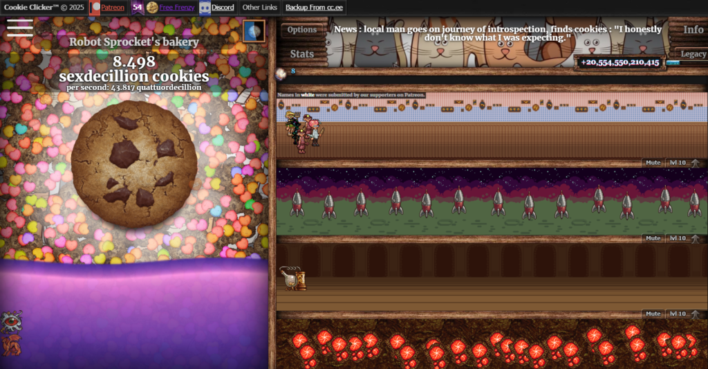 Cookie Clicker Screenshot