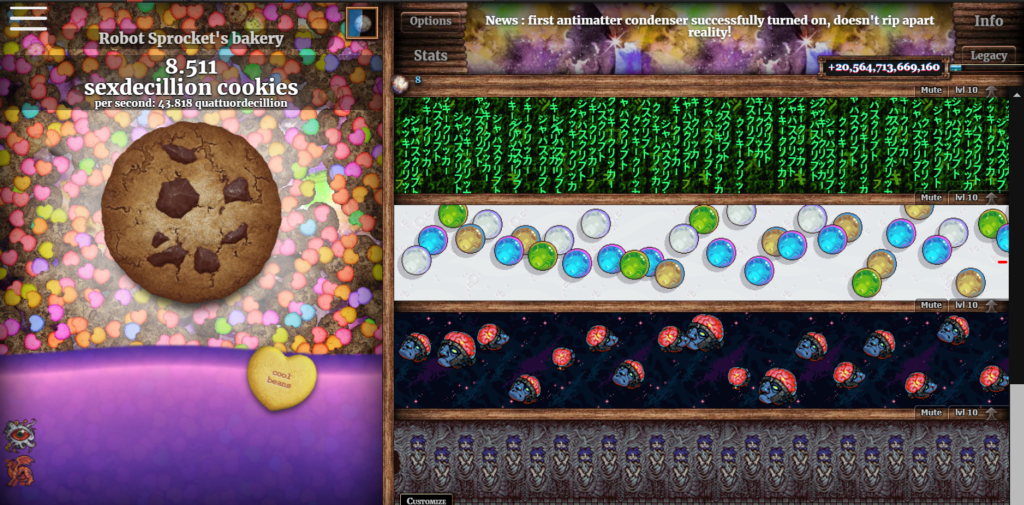 Cookie Clicker Screenshot