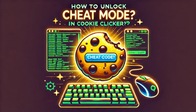 HOW TO UNLOCK CHEAT MODE IN COOKIE CLICKER?