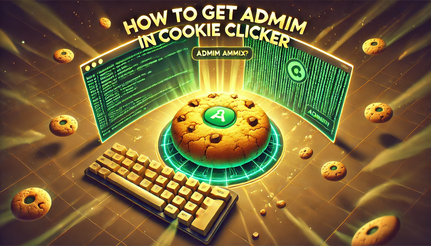 HOW TO GET ADMIN IN COOKIE CLICKER