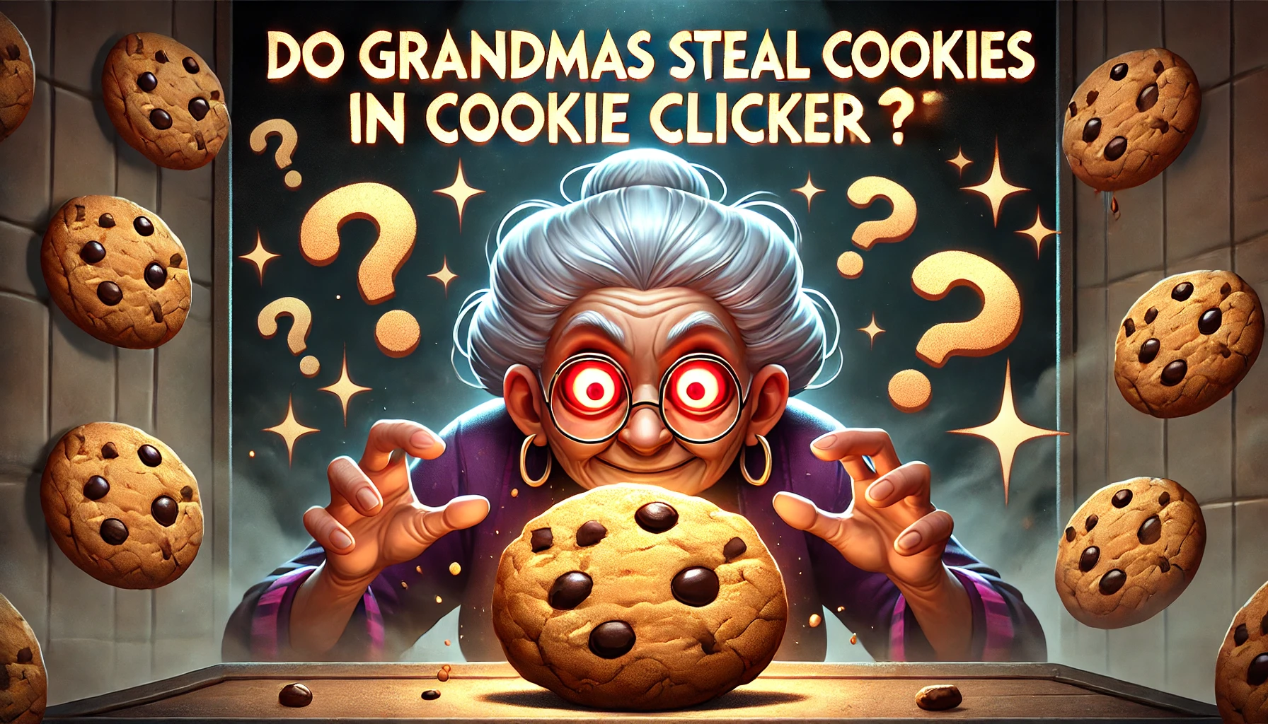 DO GRANDMAS STEAL COOKIES IN COOKIE CLICKER?